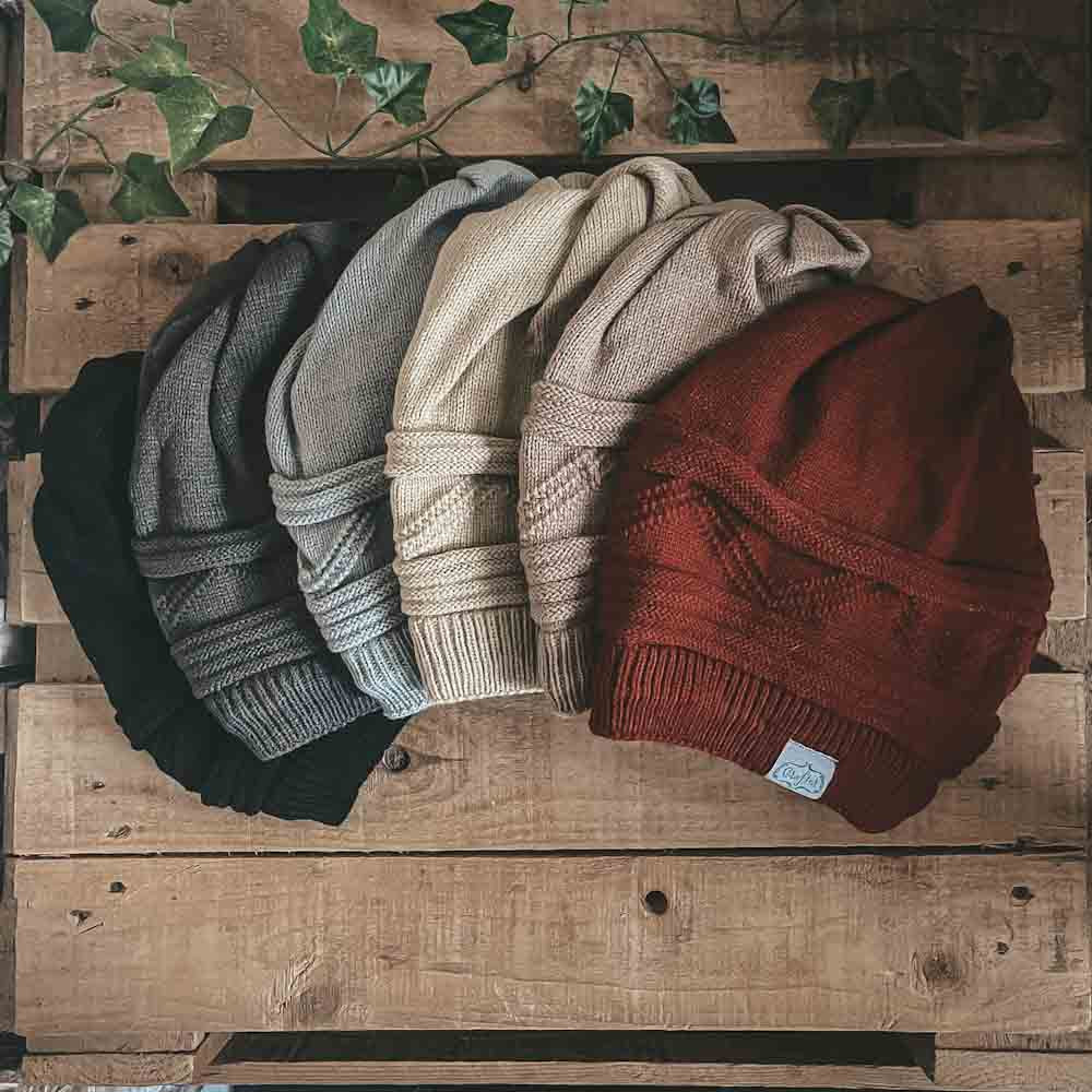 CrafterElena Triangle beanies for dreadlocks in multiple colors