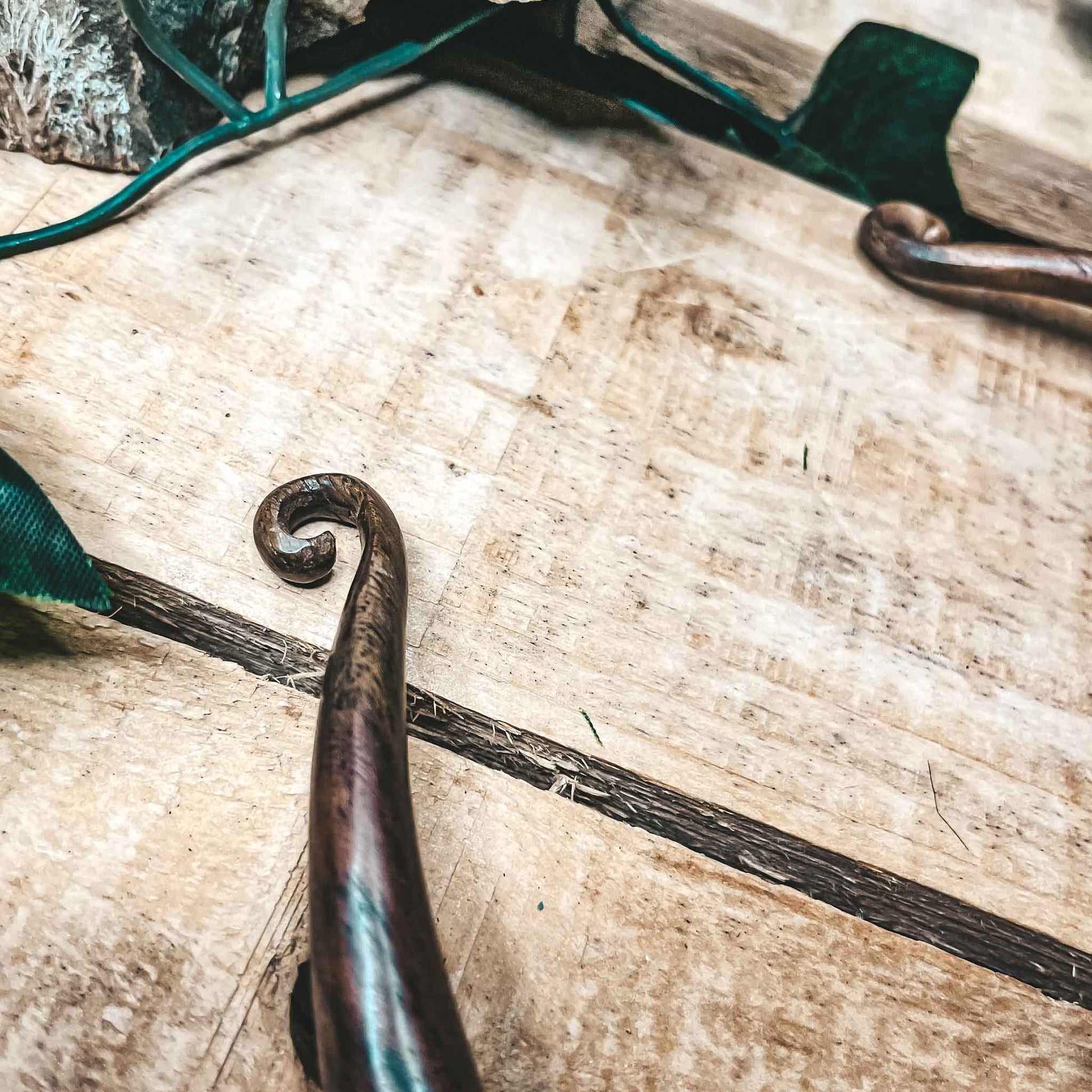 Close up of the carved details on the CrafterElena Doukisa Choker