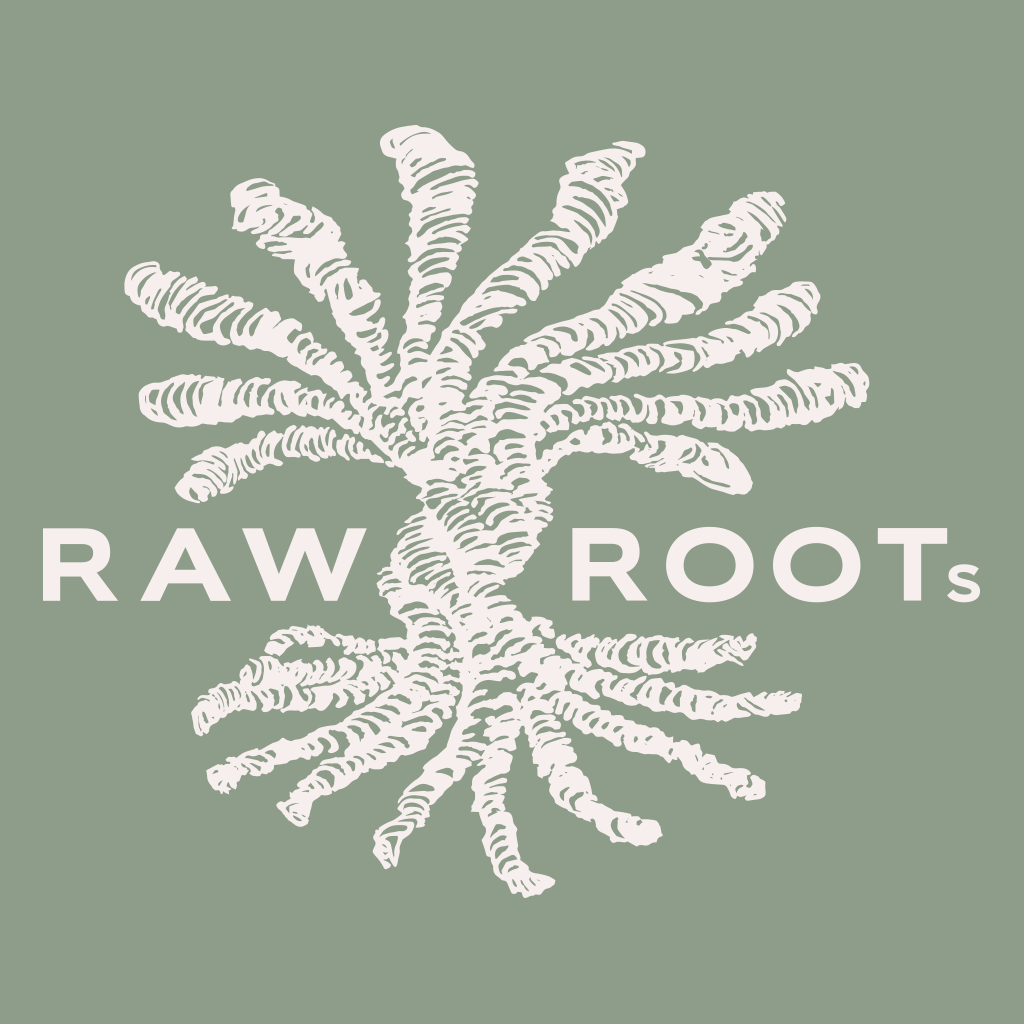 RAW ROOTs Logo - Natural Dreadlock Care Products