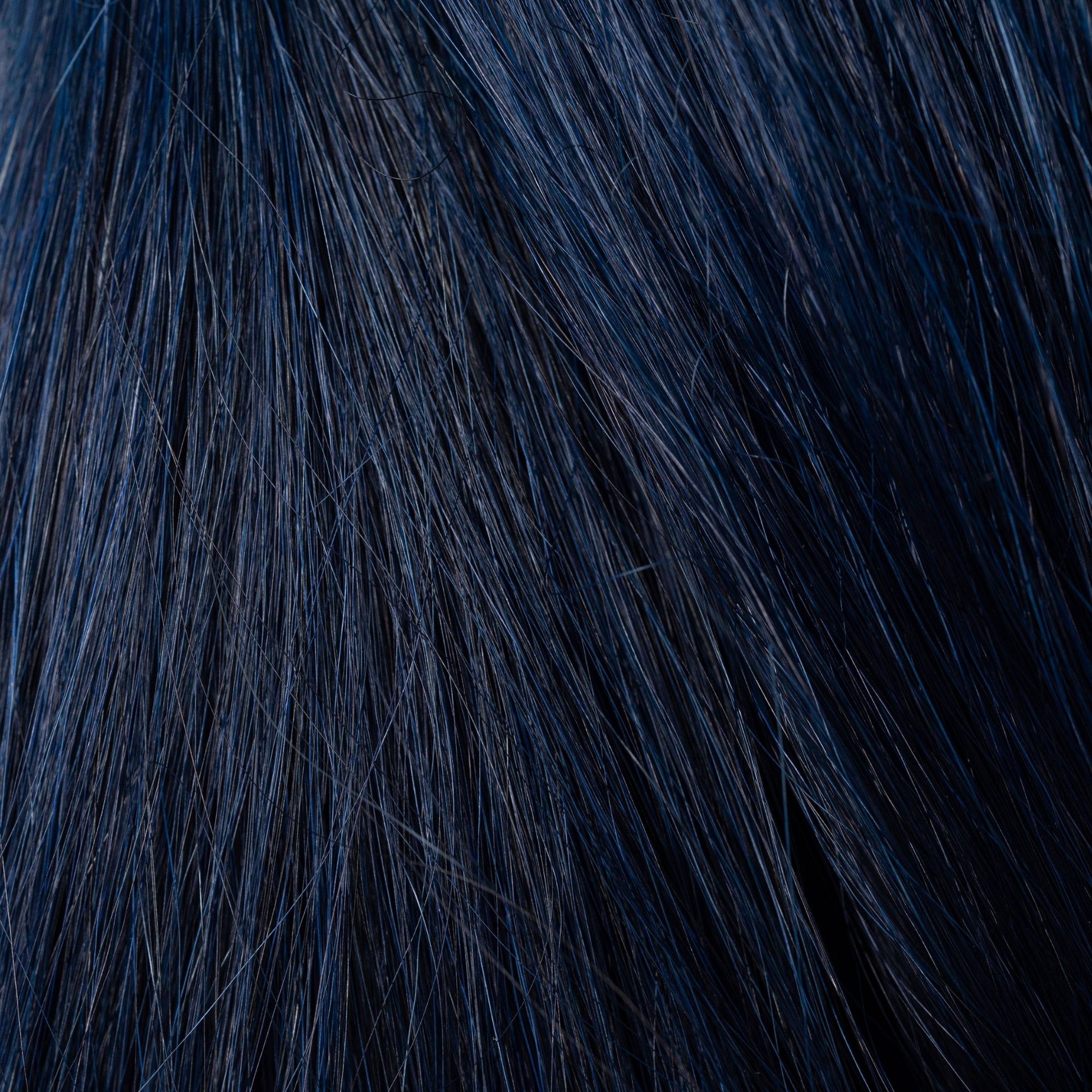 Close-up of Arms of Morpheus loose human hair texture for Straight Loc Extensions