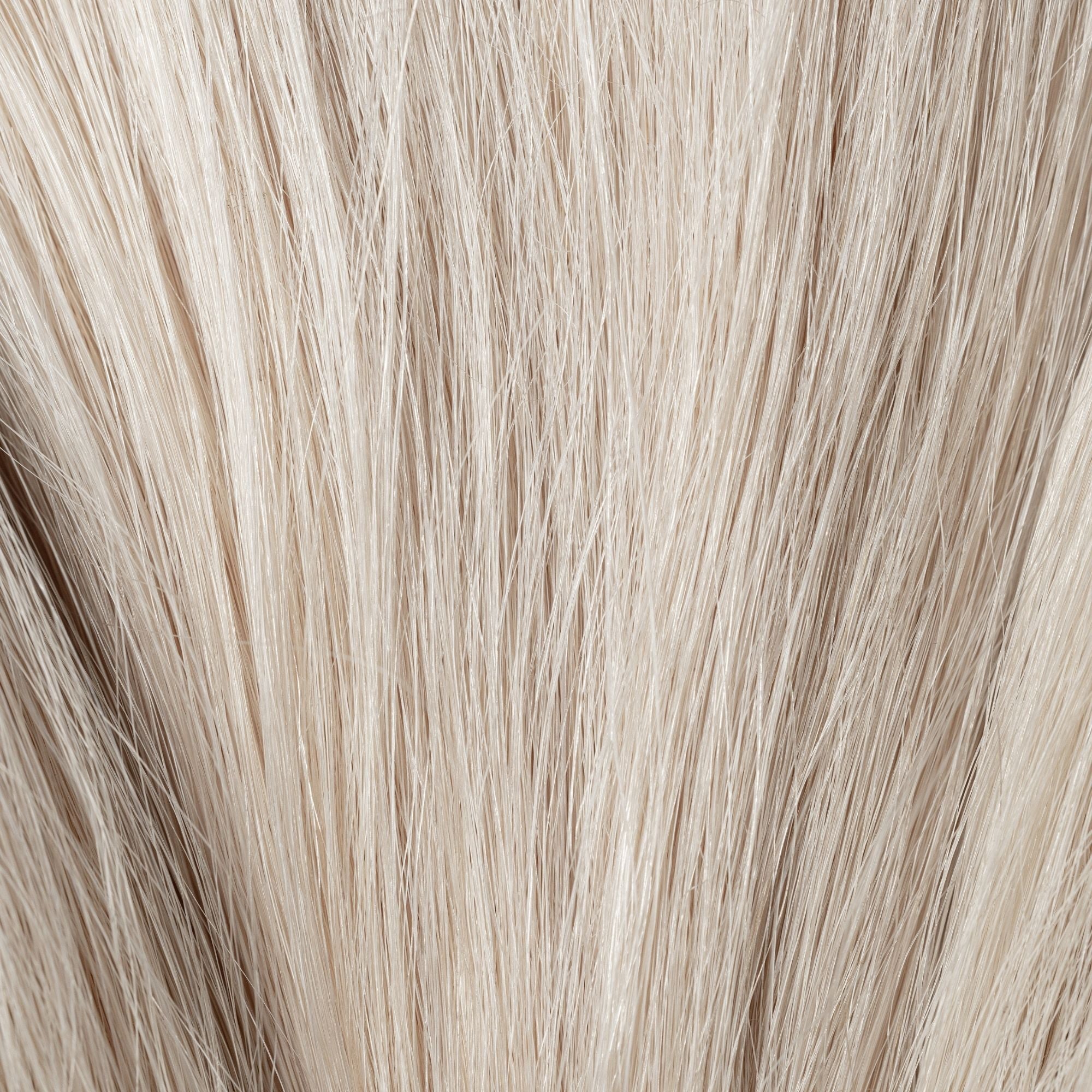 Close-up of Blank Page loose human hair texture for Straight Loc Extensions