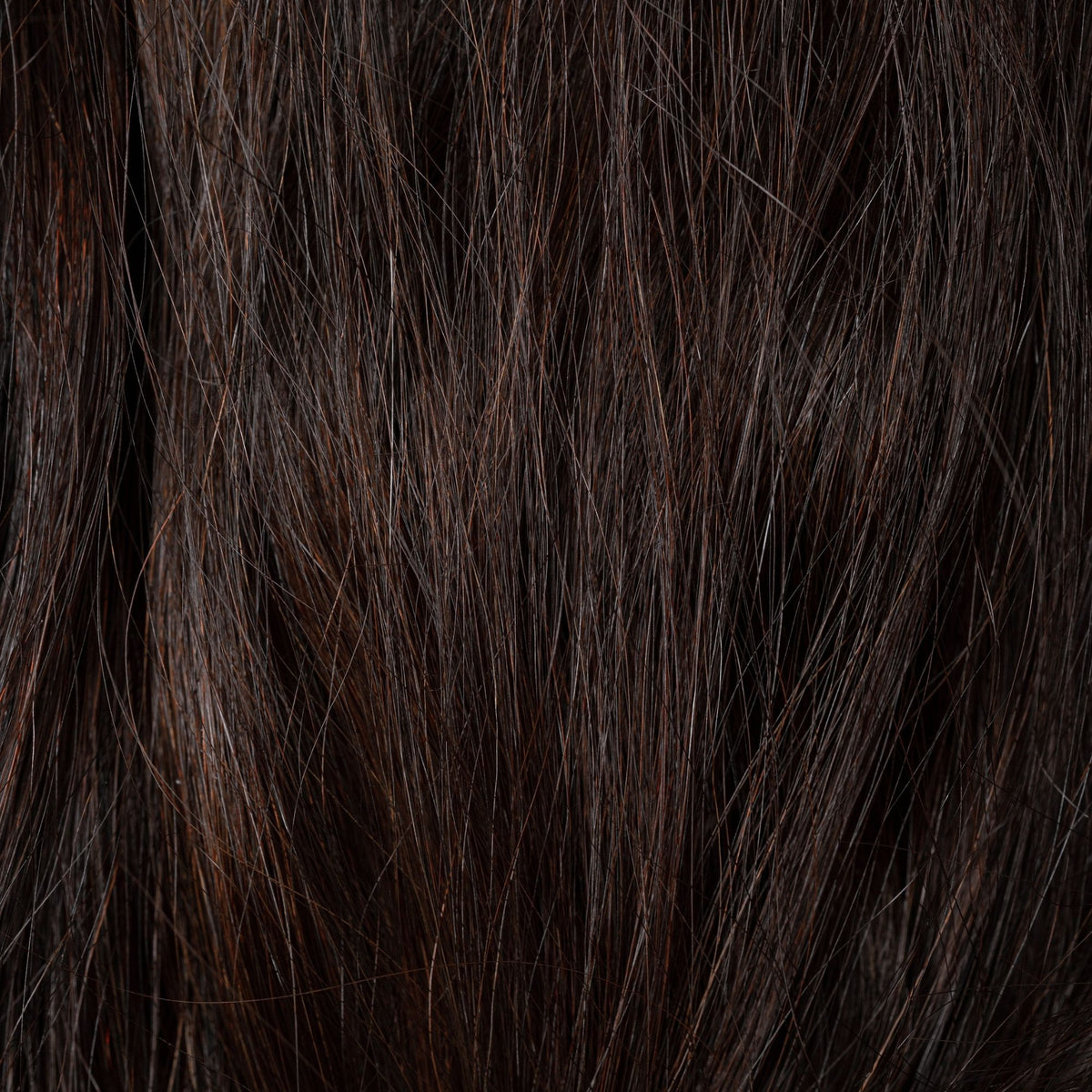 Close-up of Burnt Sugar loose human hair texture for Straight Loc Extensions