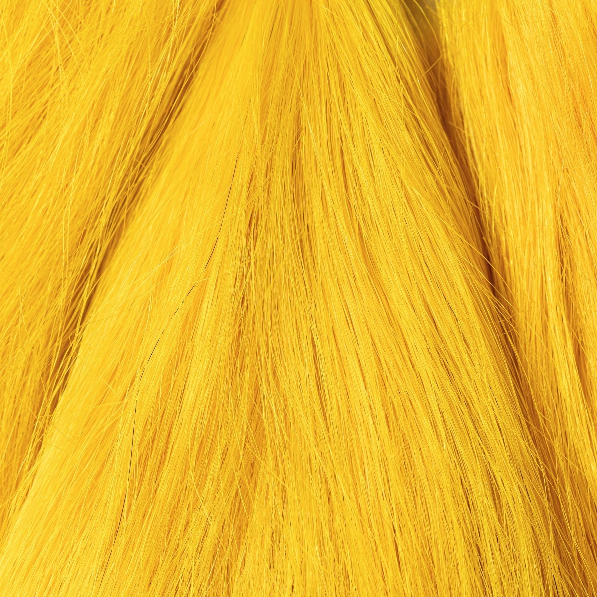Close-up of Limoncello loose human hair texture for Straight Loc Extensions