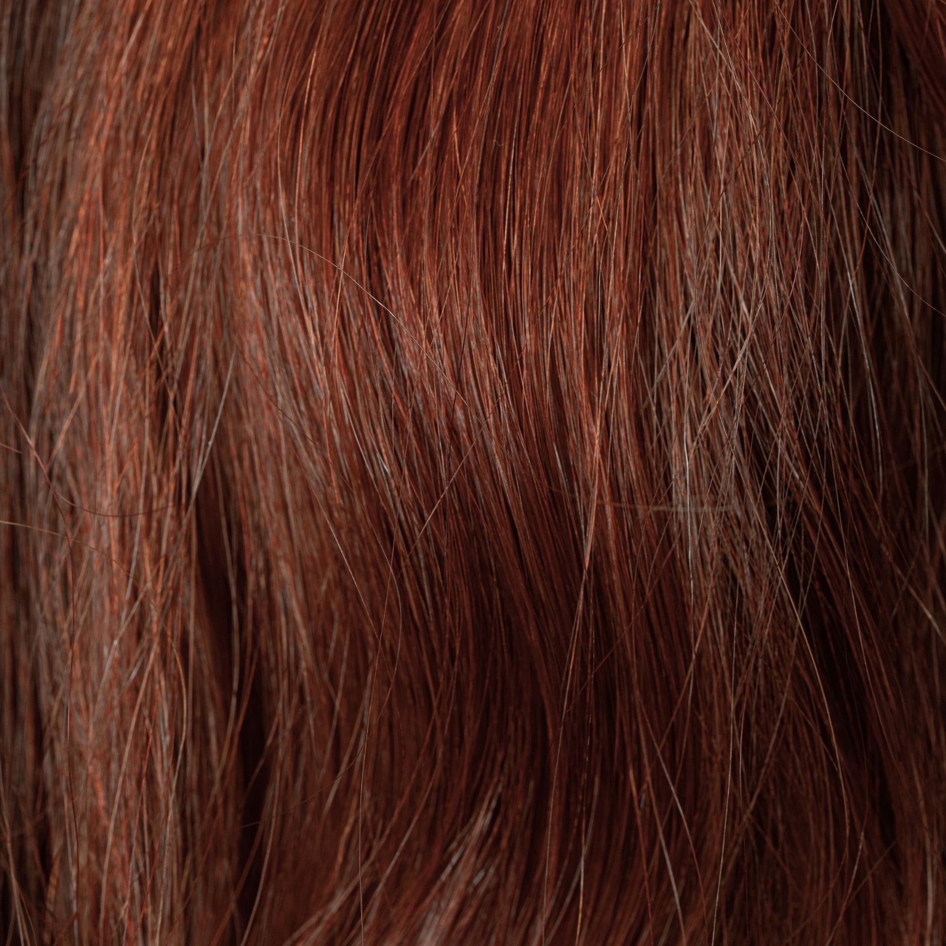Close-up of Maple Leaf loose human hair texture for Straight Loc Extensions