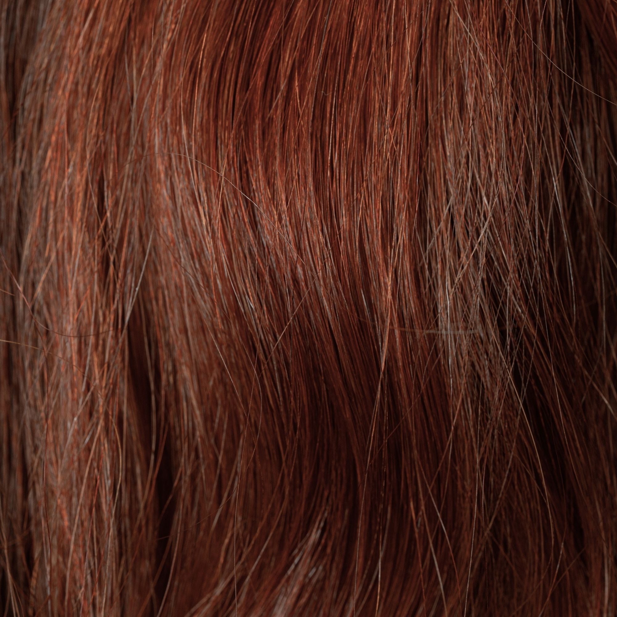 Close-up of Maple Leaf loose human hair texture for Straight Loc Extensions