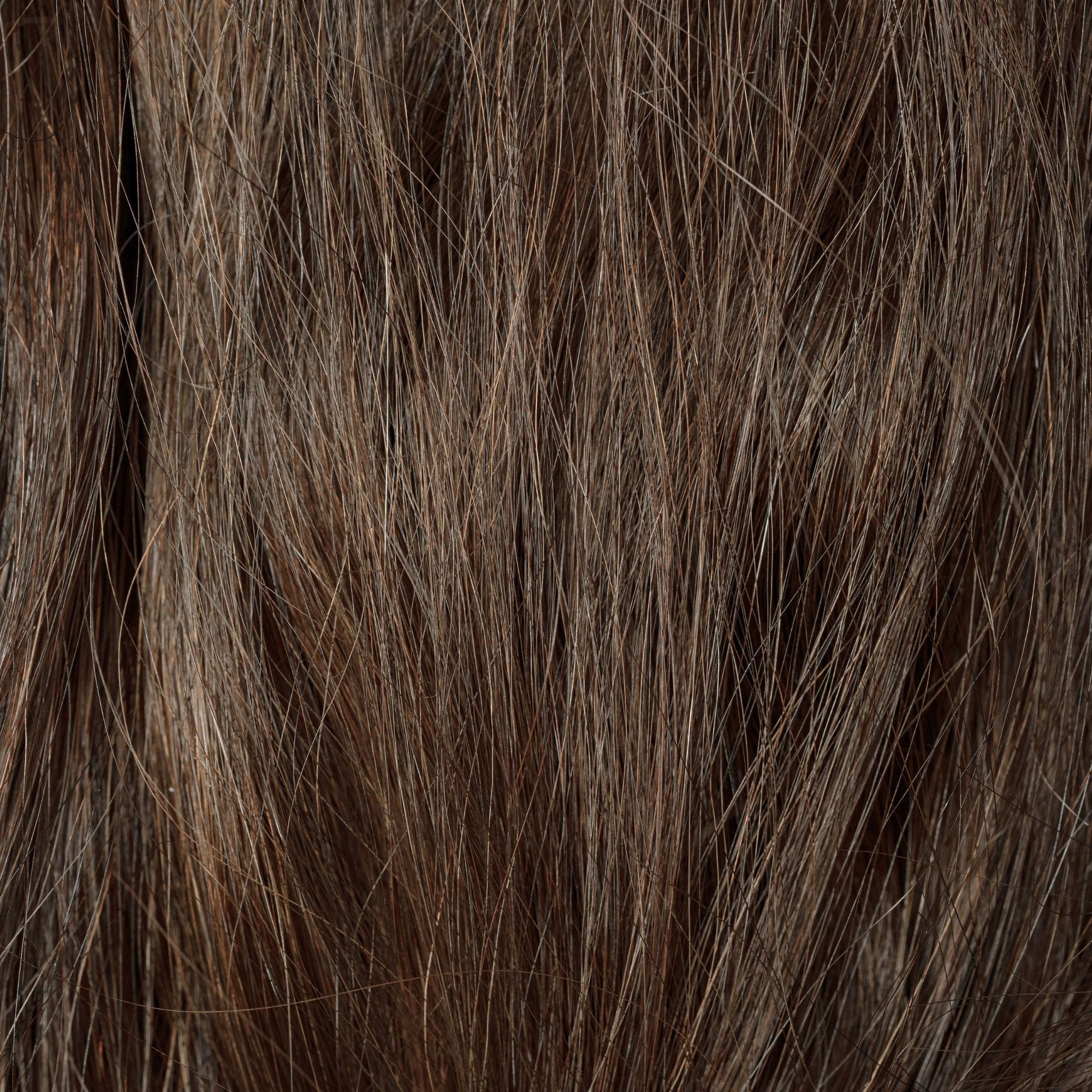 Close-up of Wild loose human hair texture for Straight Loc Extensions